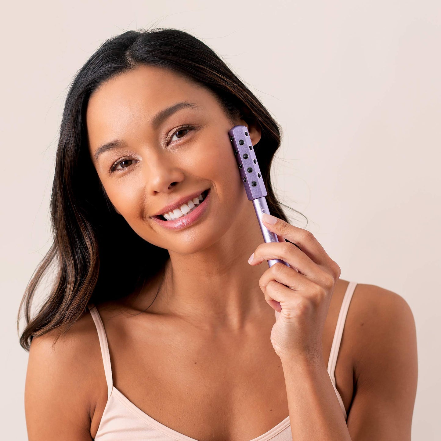 Plum Beauty Uplifting Facial Roller, Massaging Stones revive Skin, Face Massager Beauty Roller, Skincare Wand for Skin Tightening & Firming Beauty & Personal Care Plum Beauty