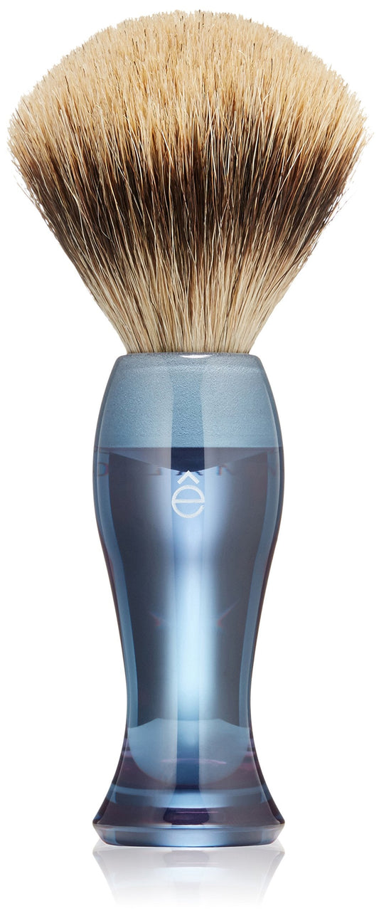 êShave Fine Badger Hair Shaving Brush Blue Beauty and Personal Care eShave
