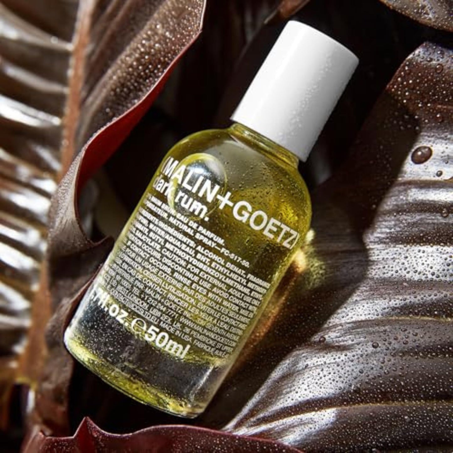 MALIN+GOETZ Dark Rum Eau de Parfum, 1.7 Fl. Oz. | Men & Women's Fragrance | Warm, Spicy Rum with Plum, Leather & Amber | Refreshing & Long-Lasting | Beauty & Personal Care MALIN+GOETZ