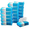 Elevon Multi-Purpose 100% Unscented Cotton Tissue Soft Dry Facial Cotton Wipes for Sensitive Skin, , White (Pack of 18) Beauty & Personal Care Elevon