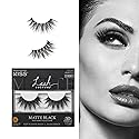 KISS Lash Couture 3D Matte False Eyelashes, 'Matte Satin', 16 mm, Includes 1 Pair Of Lash, Contact Lens Friendly, Easy to Apply, Reusable Strip Lashes Beauty & Personal Care KISS