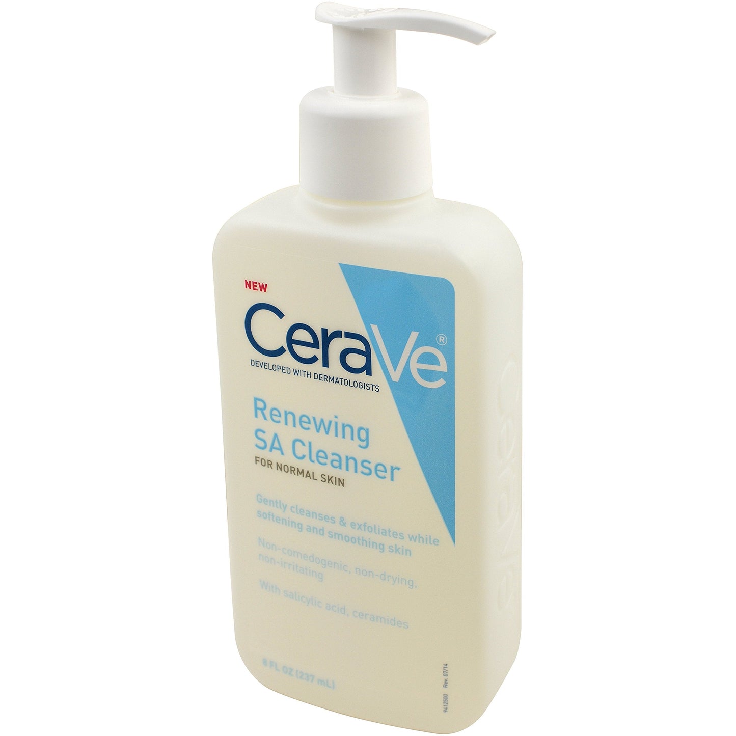 CeraVe Renewing SA Cleanser 8 oz Salicylic Acid Body Cleanser for Rough and Bumpy Skin Beauty & Personal Care CeraVe