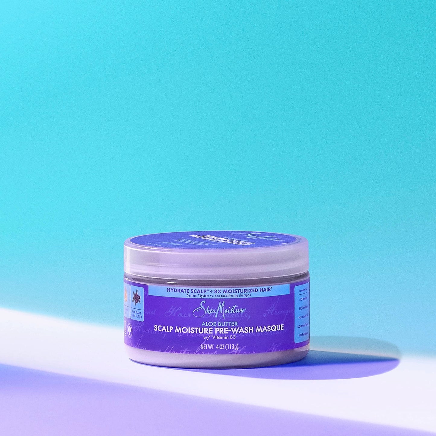 SheaMoisture Aloe Butter & Vitamin B3 Pre-Wash Masque - Boosts Hydration for Moisturized Hair and Scalp 4oz Beauty & Personal Care SheaMoisture