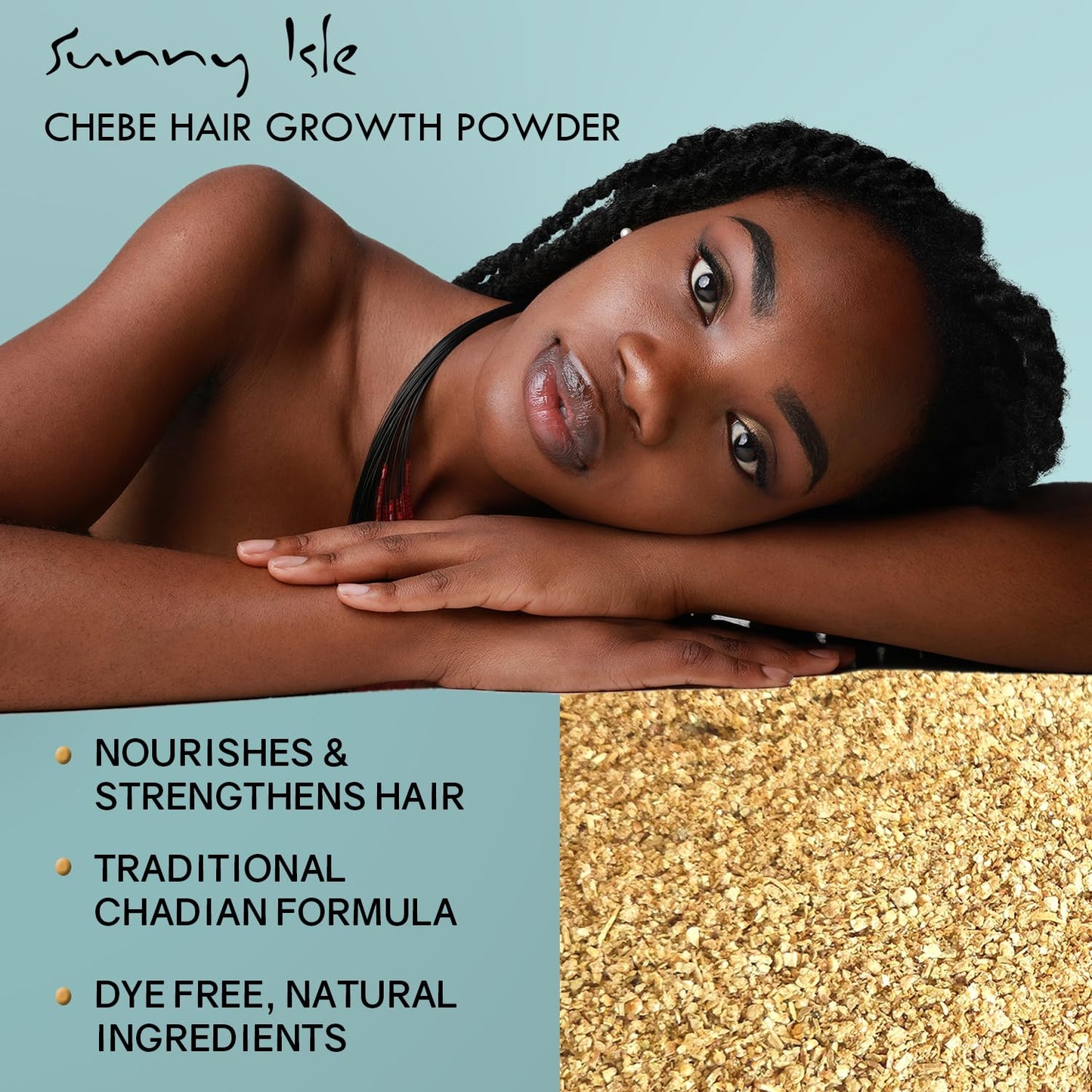 Sunny Isle Chebe Extreme Hold Thickening & Strengthening Mousse - Infused with African Chebe Powder, Jamaican Black Castor Oil - 8oz Beauty & Personal Care Sunny Isle
