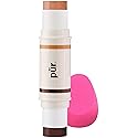 PÜR MINERALS Cameo Contour & Highlight Stick in Deep, 0.3 oz Beauty & Personal Care PÜR MINERALS