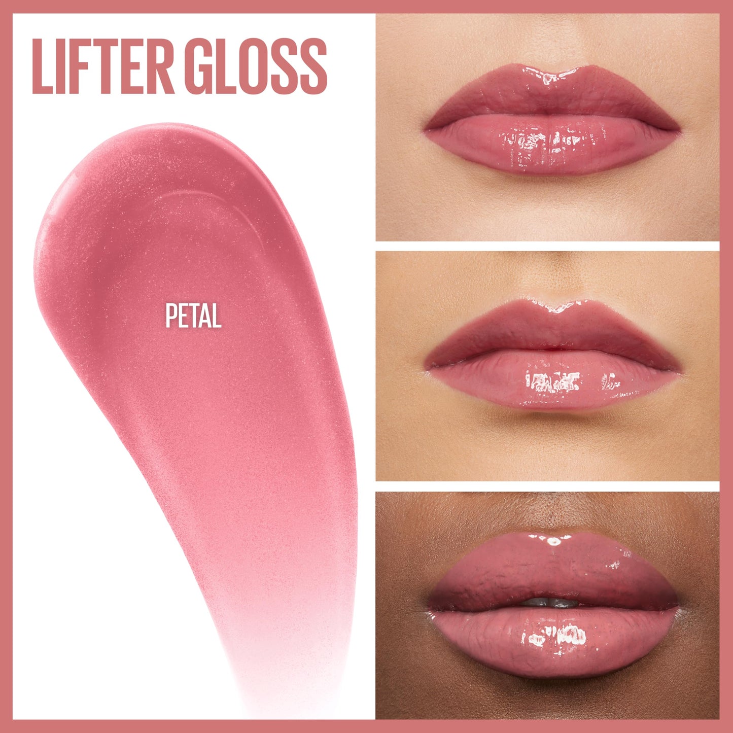 MAYBELLINE Lifter Gloss and Lifter Liner Makeup Gift Set, Lip Gloss and Lip Liner in Shades Petal and Line Leader Beauty & Personal Care MAYBELLINE