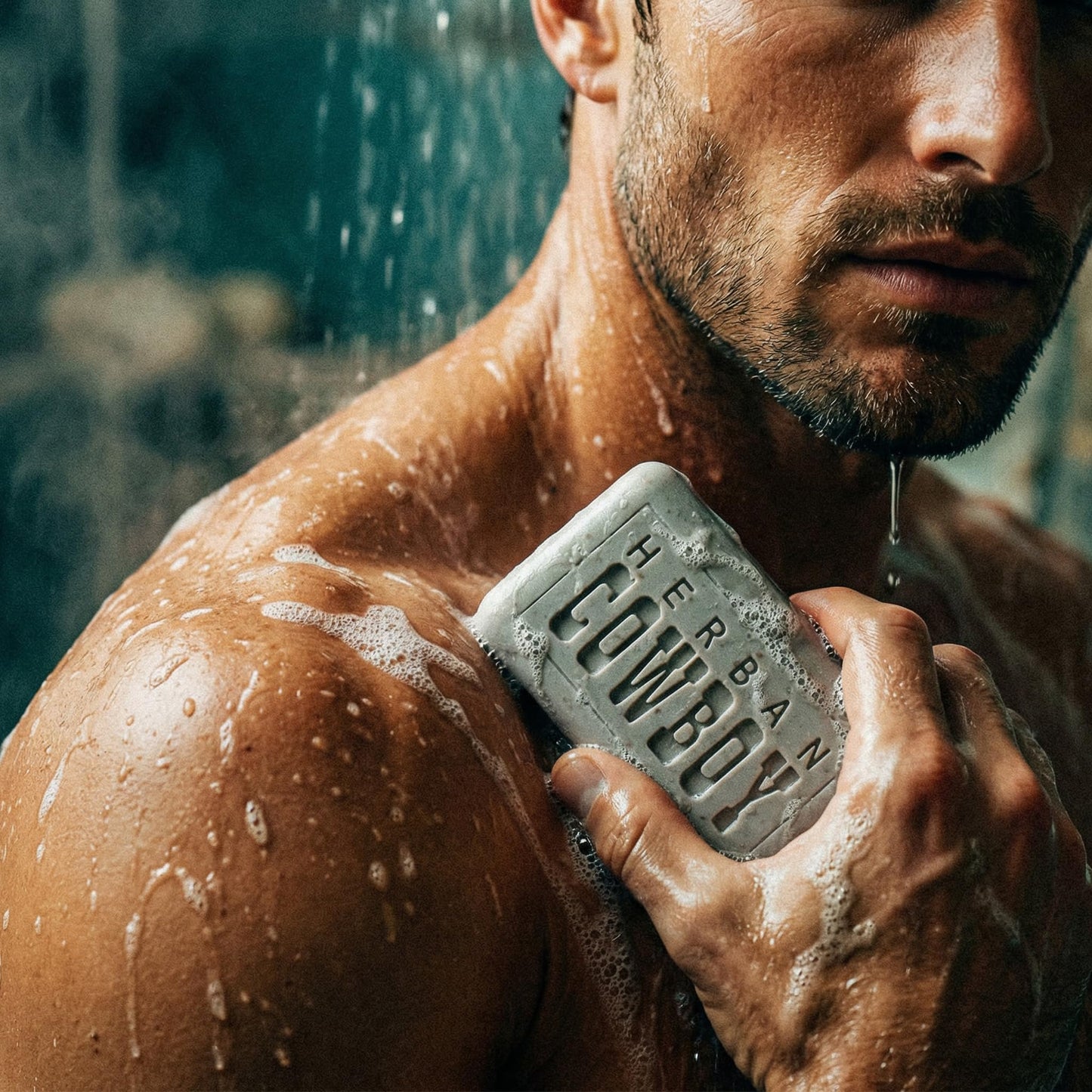 Herban Cowboy Dusk Body Soap with Hints of Cedar, Lavendar, Lime, and Sandalwood (5 oz) Beauty & Personal Care Herban Cowboy