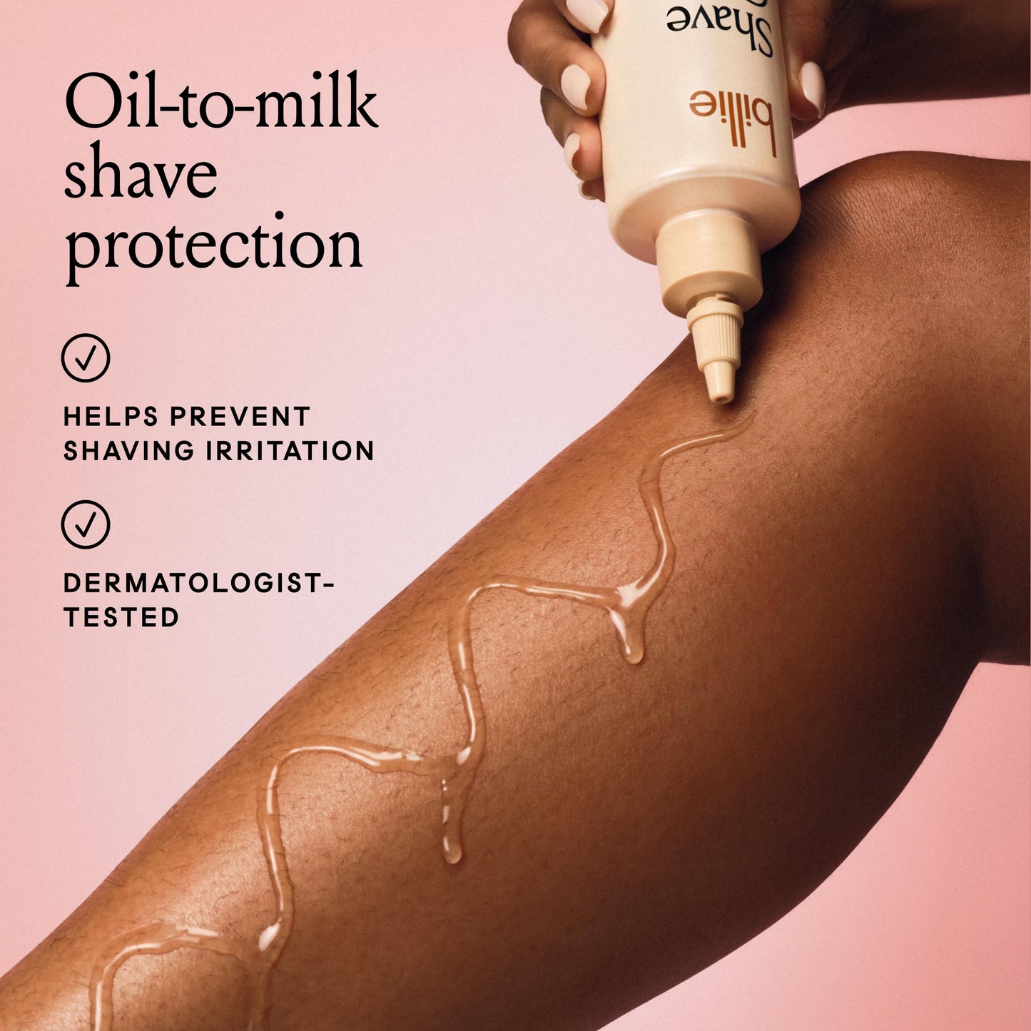 Billie Shave Glaze - Shaving Oil - Oil-to-milk shave protection - Coco Villa scent - 8oz Beauty and Personal Care Billie