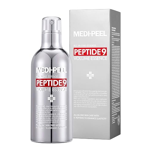 Medi-Peel Peptide 9 Volume All in one Essence 3.38 fl.oz. / 100ml, Anti Wrinkle, Collagen Formula, Brightening Effect, Instant Hydration, Skin Beauty & Personal Care MEDI-PEEL