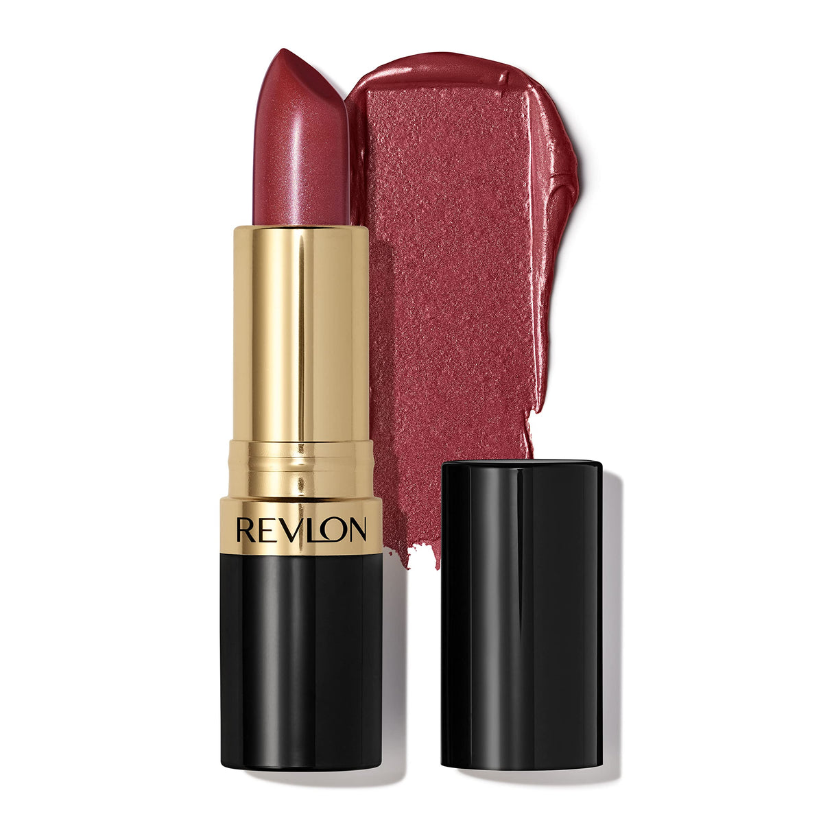 Revlon Super Lustrous Lipstick, Creamy Formula For Soft, Fuller-Looking Lips, Moisturized Feel, 641 Spicy Cinnamon, 0.15 oz Beauty & Personal Care REVLON