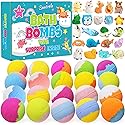 Bath Bombs for Kids with Surprise Inside, 20 Pack Kids Bath Bombs Gift Set with Toys for Girls Boys, Handmade Child-Safe Bubble Bath Fizzy Balls Kit… Beauty & Personal Care Santrela