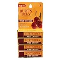 Burt's Bees Wild Cherry Moisturizing Lip Balm 0.15 oz 4 Pack Beauty & Personal Care Burt's Bees