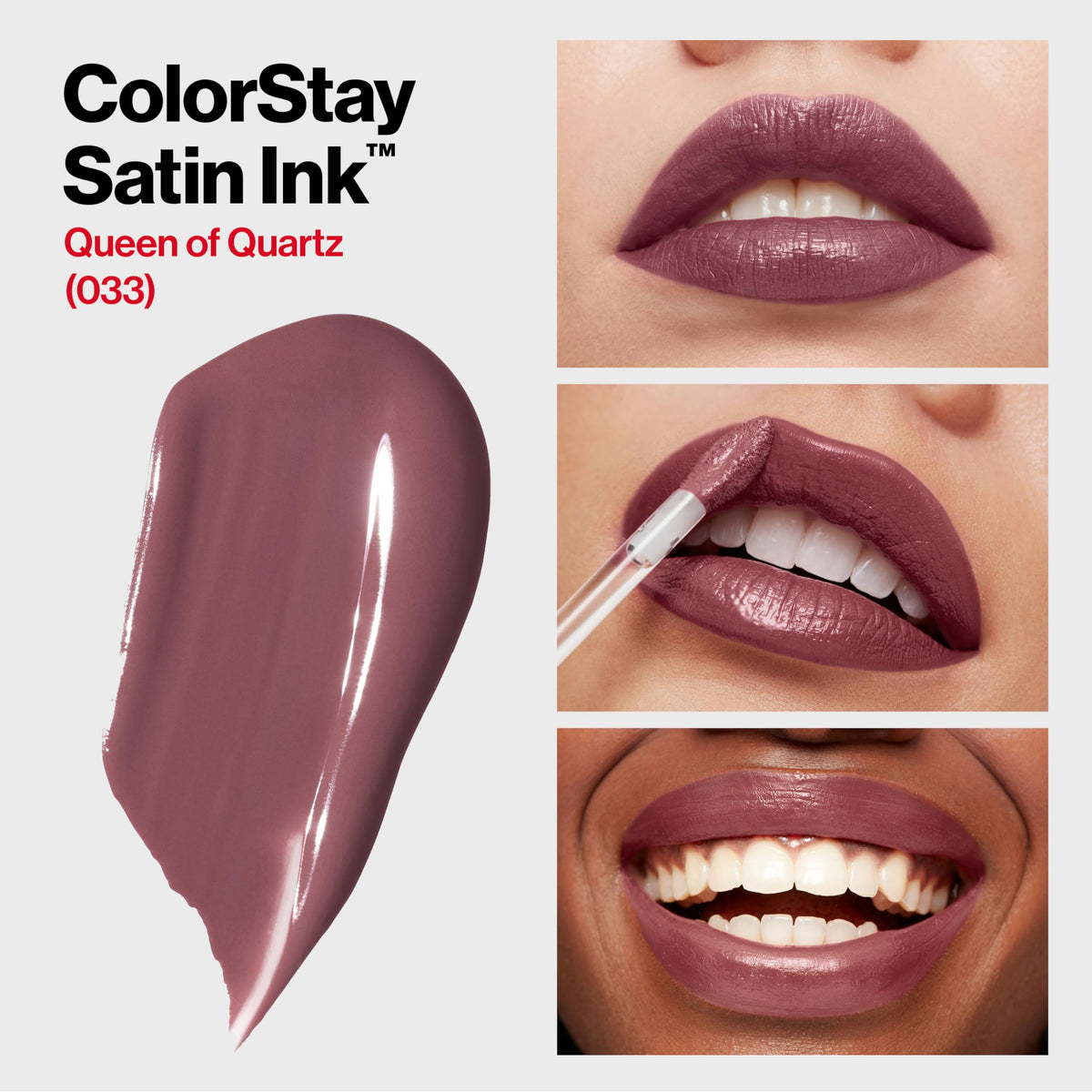 REVLON ColorStay Satin Ink Crown Jewels Liquid Lipstick, Longlasting & Waterproof Lipcolor, Moisturizing Creamy Formula Infused with Black Currant Beauty & Personal Care REVLON