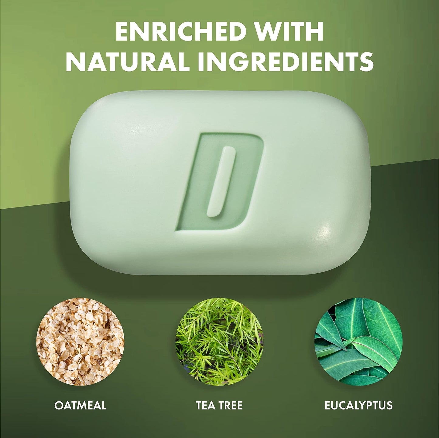 Defense Acne Care Bar Soap 4.2oz | contains 2% Salicylic Acid, Tea Tree & Eucalyptus Essential Oils & Oatmeal Beauty & Personal Care Defense Soap