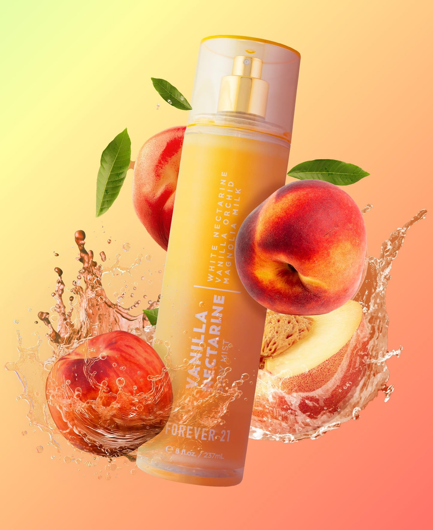 Forever 21 Vanilla Nectarine Body Mist, 8 fl. oz. Beauty & Personal Care Forever 21