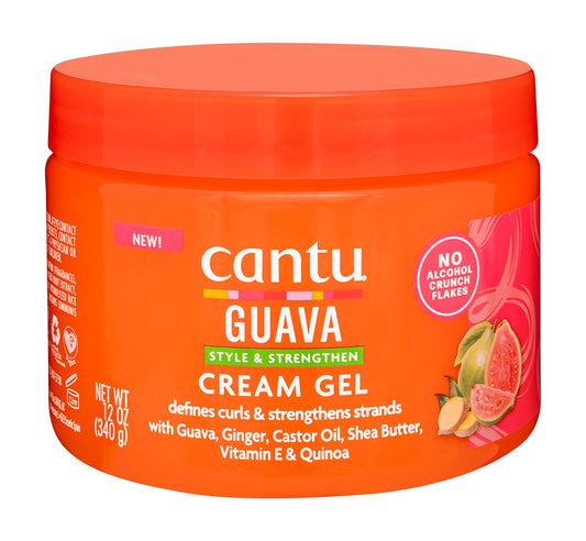 Cantu Guava Style & Strengthen, Cream Gel, 12 oz (340 g) Beauty & Personal Care Cantu