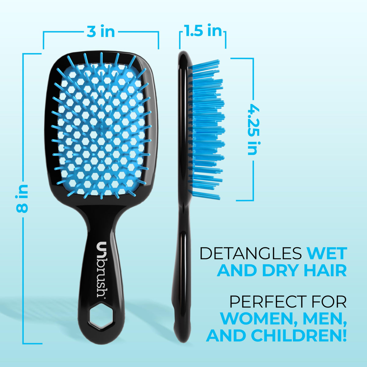 FHI Heat UNbrush Detangling Brush for Wet & Dry Hair