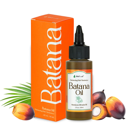 Well's Oil Batana Oil | 2 fl. oz. | 100% Natural | Strengthens, Hydrates & Nourishes | For All Hair Typess (2 fl. oz. / 59 ml) Beauty & Personal Care Well's Oil