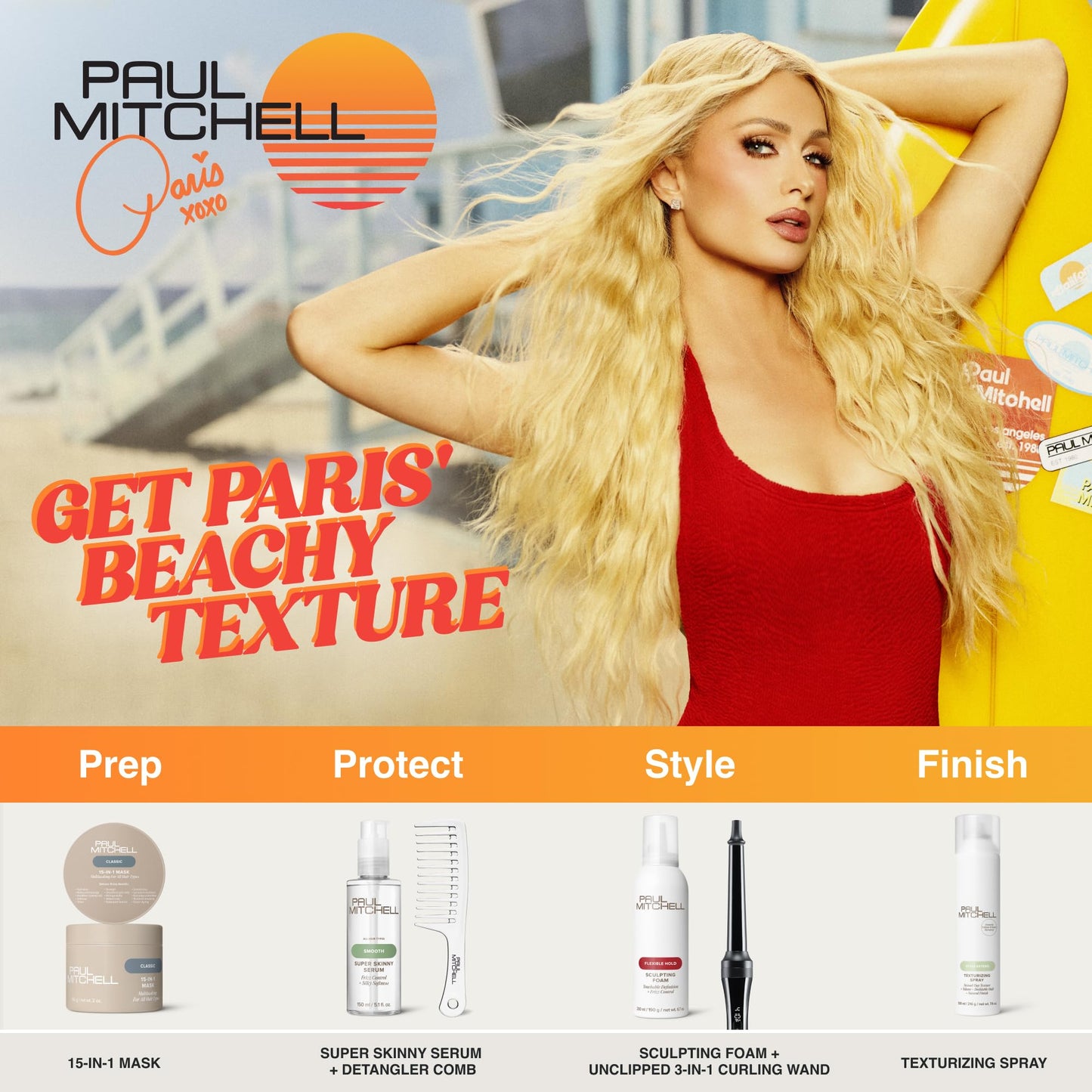 Paul Mitchell Texturizing Spray, Defines Texture + Builds Volume, For All Hair Types, 7.6 oz Beauty & Personal Care Paul Mitchell