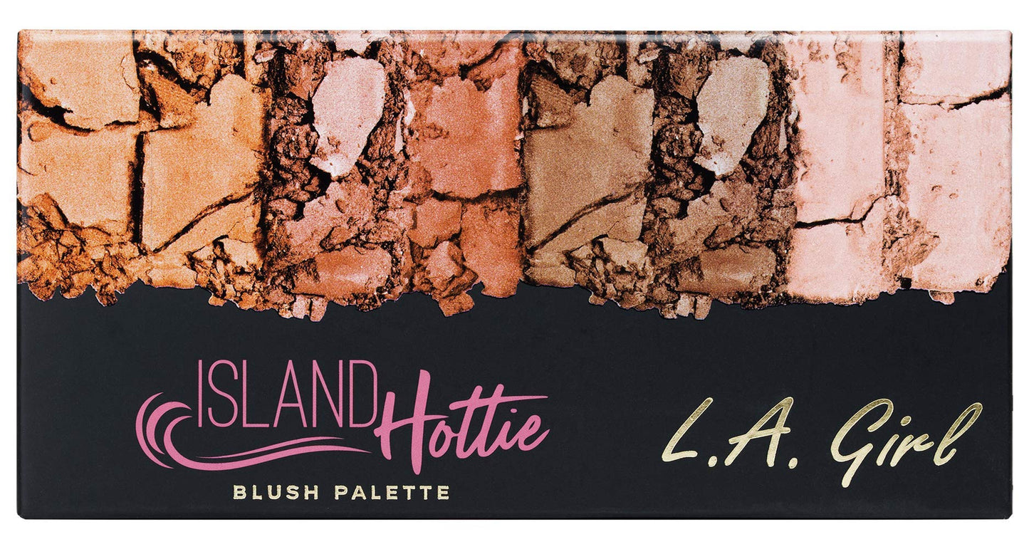 L.A. Girl Fanatic Blush Palette, Island Hottie GBL421 Beauty & Personal Care L.A. Girl