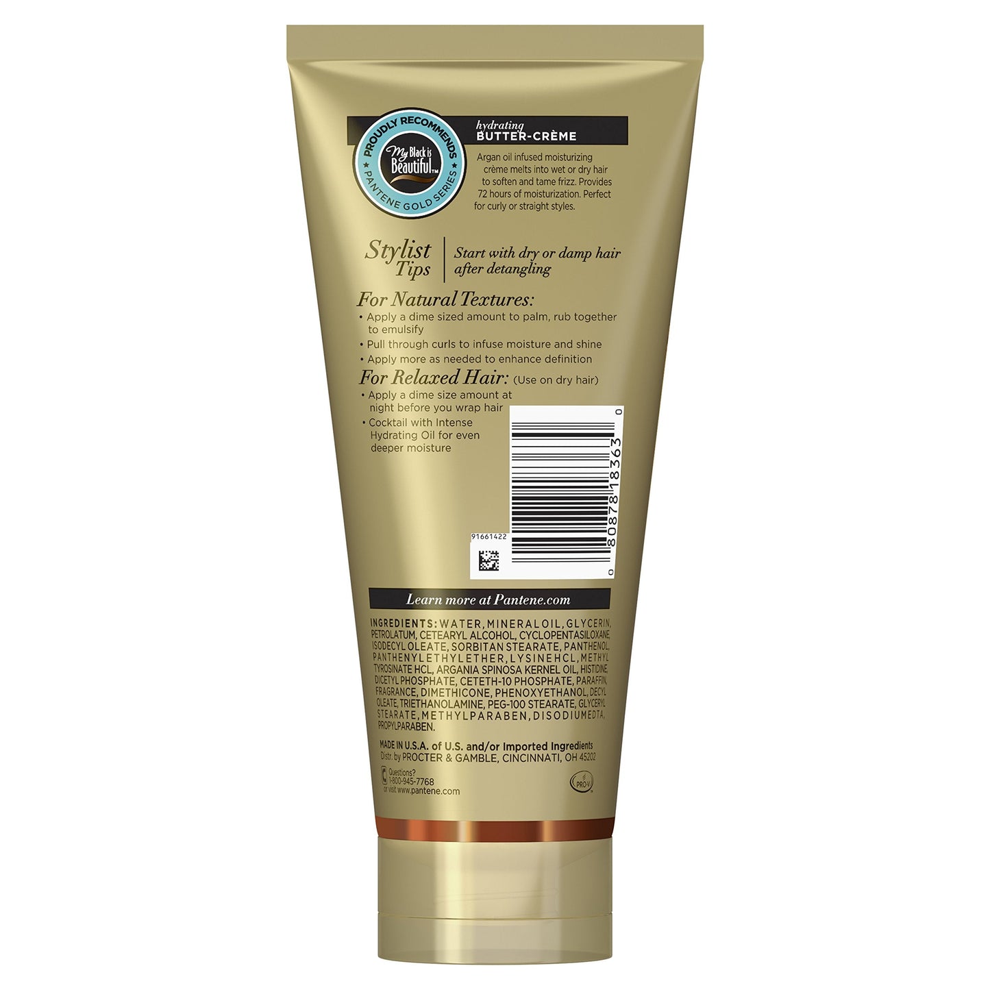 Pantene ProV Gold Series Hydrating Butter Cream, 6.8 Ounce Beauty & Personal Care Pantene