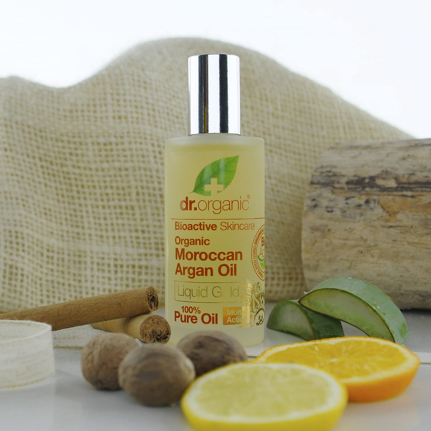 DR ORGANIC Moroccan Argan Oil 100% Pure Oil, Replenishing, For Hair, Skin & Nails, Mens, Womens, Natural, Vegan, Cruelty-Free, Paraben & SLS-Free Beauty & Personal Care Dr. Organic