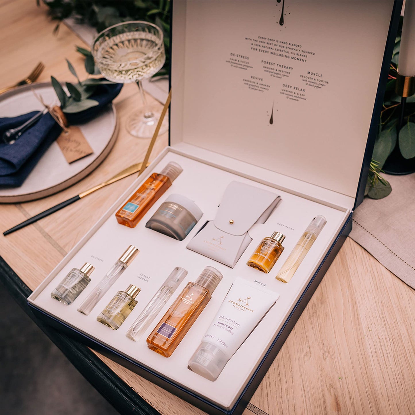 Aromatherapy Associates Our Favorite Moments. Luxurious Gift Collection of Bath and Shower Oils, Mists, Roller Balls and Body Oil. Made with Premium Beauty and Personal Care Aromatherapy Associates