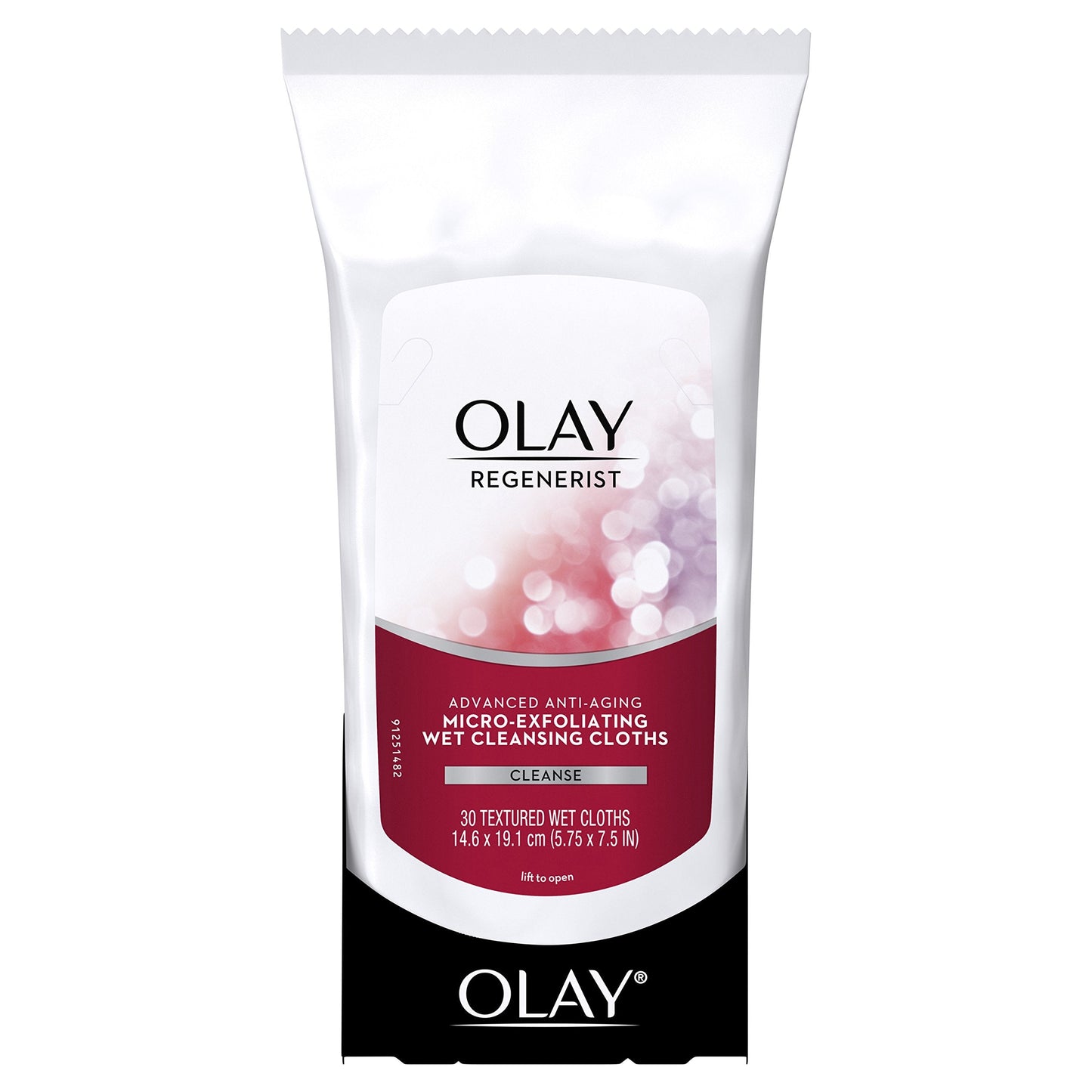 Olay Regenerist Micro-Exfoliating Wet Cleansing Cloths, 30 Count Beauty & Personal Care Olay