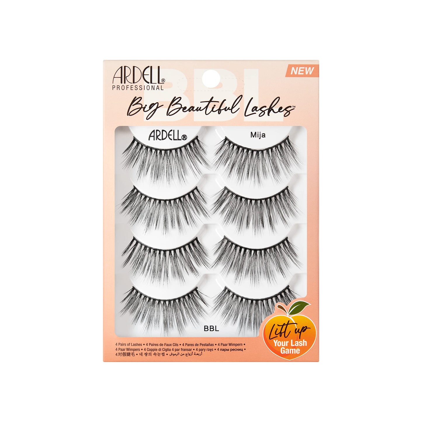 Ardell Big Beautiful Lashes Mija 4 pairs-Halloween, Makeup, Everyday Costume Lashes Beauty & Personal Care Ardell