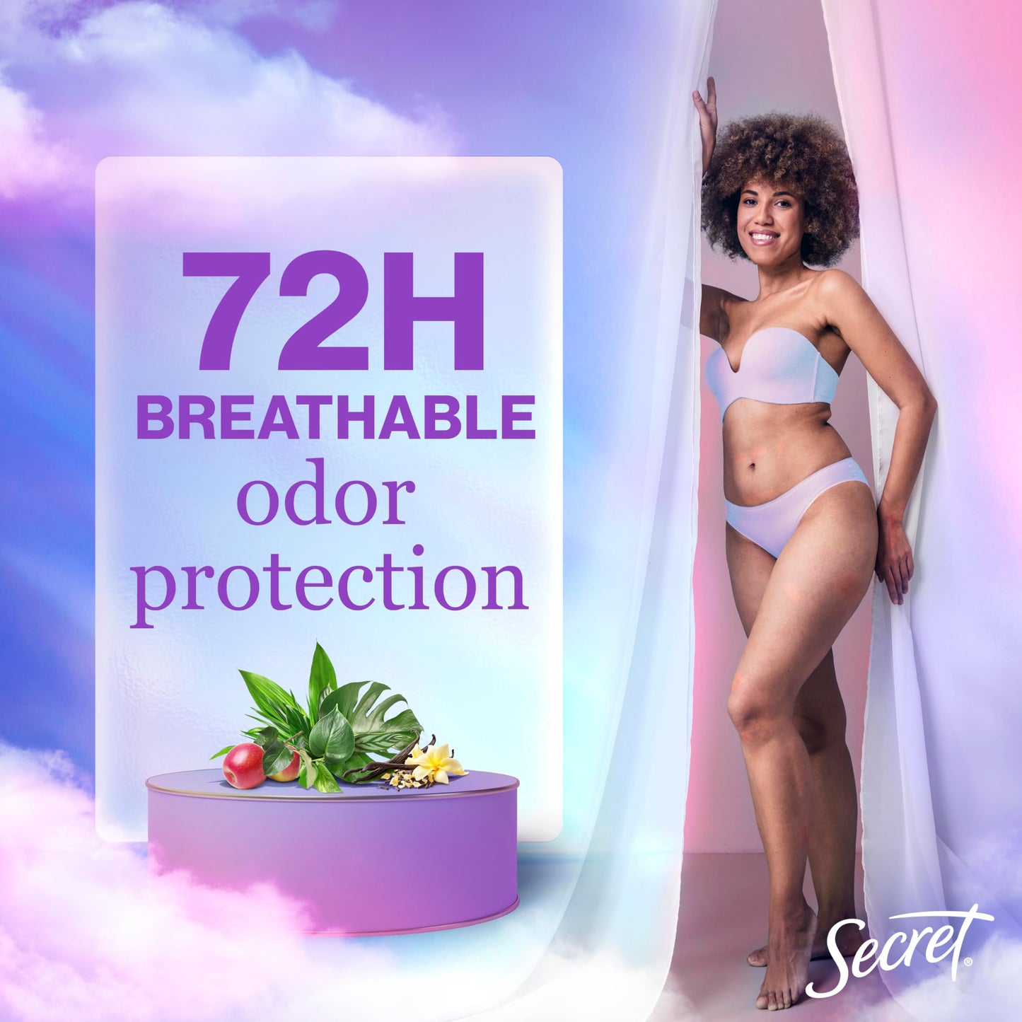 Secret Antiperspirant/Deodorant, Invisible Solid, Va Va Vanilla, 2.6 oz Beauty and Personal Care SECRET Correa