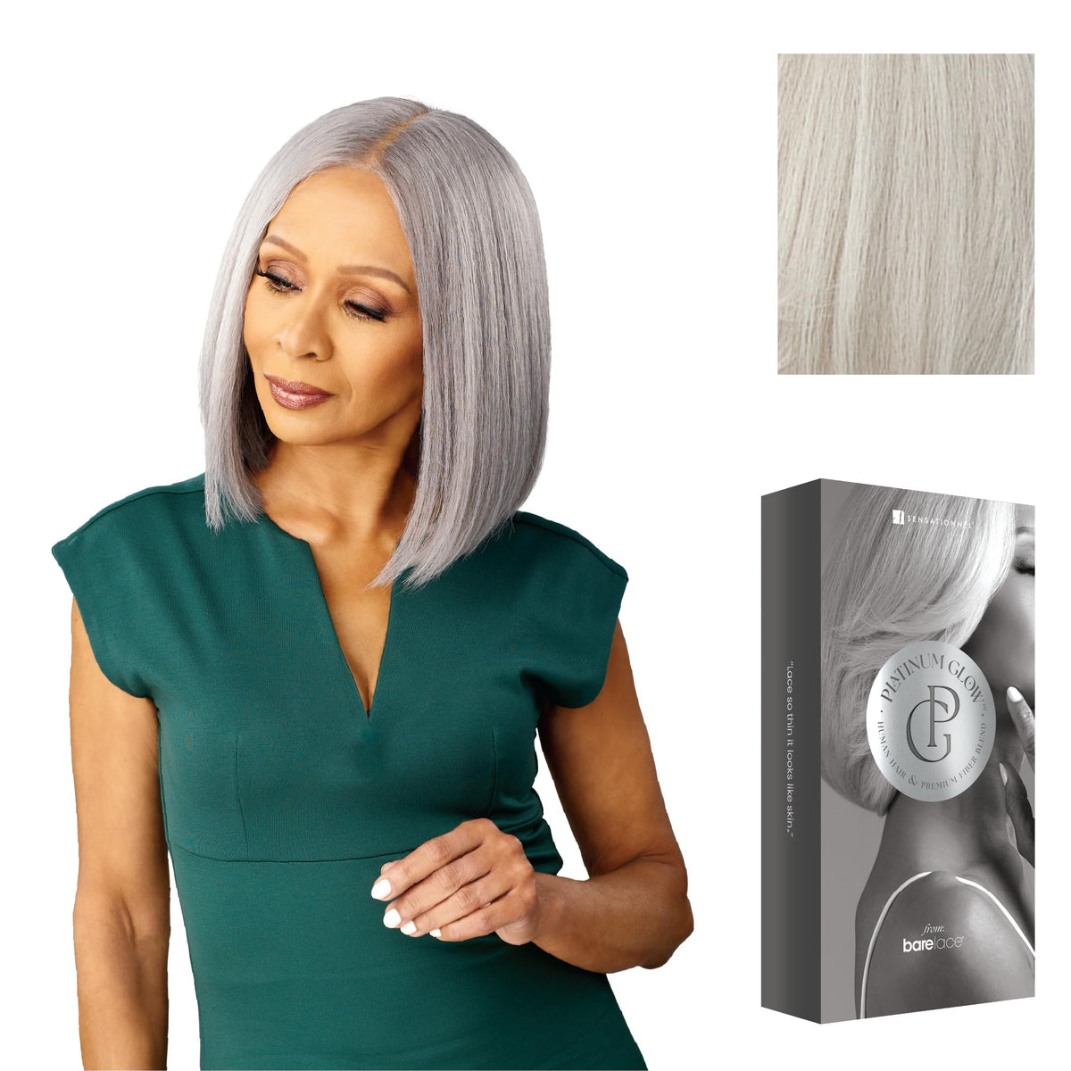 Sensationnel Platinum Glow 13x6 Wig-Amandine, ICYPEARL