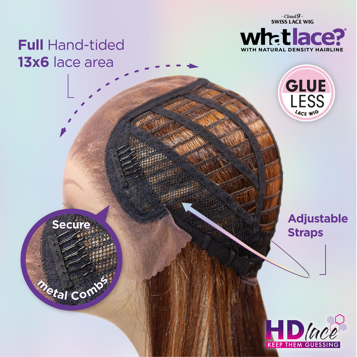 Sensationnel What Lace 13x6 Wig-Solana, FLAMBOYAGEWINE