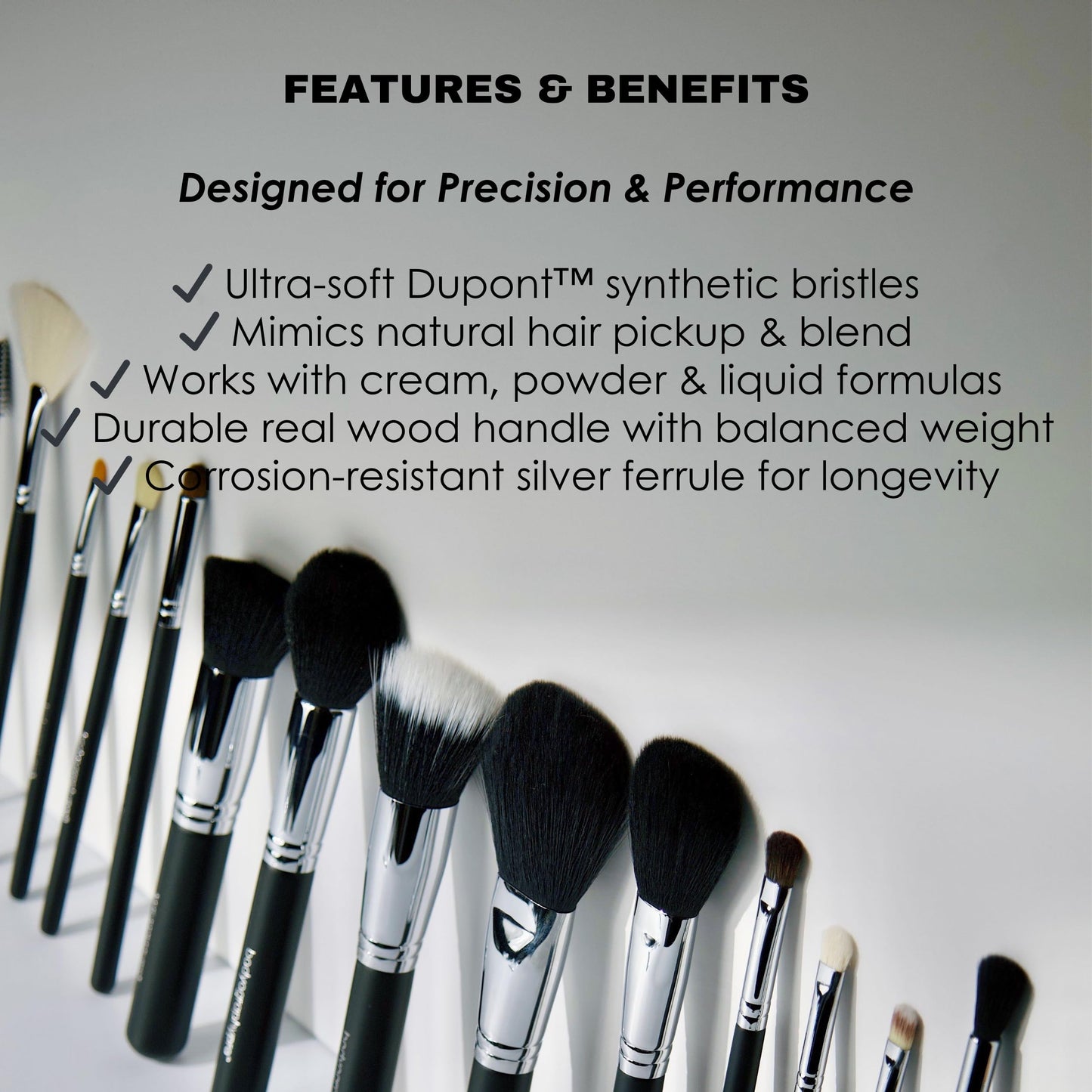 Bodyography Flat Shader Eyeshadow Brush | Synthetic Bristles for Precise Application & Packing Pigment | Ideal for Cream, Powder & Liquid Eyeshadows | Beauty & Personal Care Bodyography
