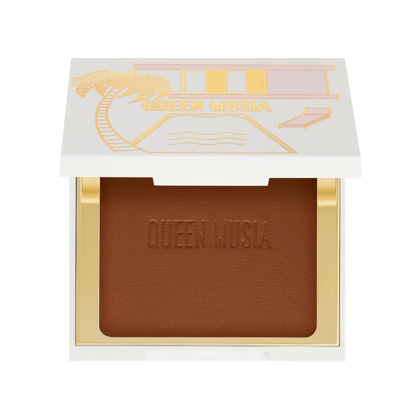 QUEEN MUSIA Voyage Nostalgique Soft Sunlight Bronzer -- Longwear, Sun Kissed, Blurring, Seamless Bronzer, Filtered Skin, Skincare Base, Skin Native Beauty & Personal Care Queen Musia