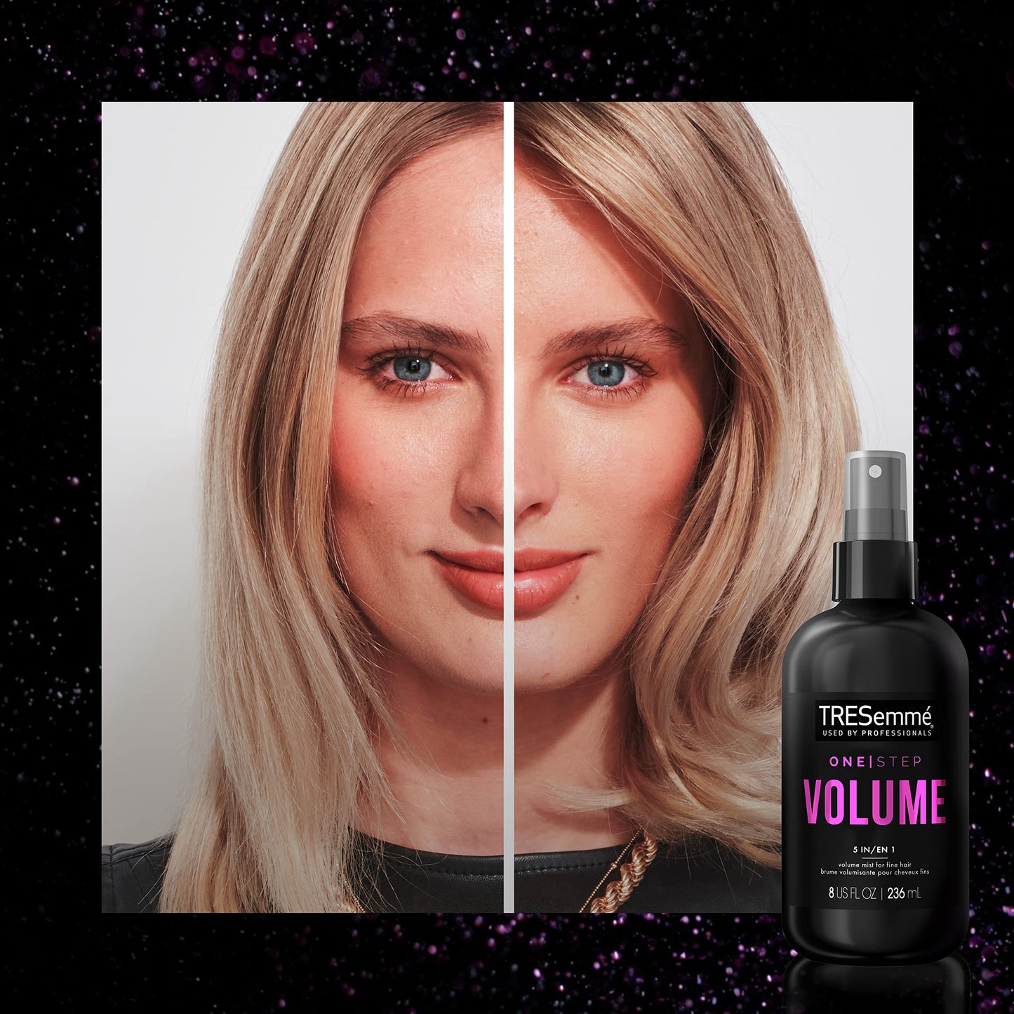 TRESemmé One Step 5-in-1 Volumizing Hair Styling Mist For Fine Hair One Step Volume Hair Care Product for Soft, Weightless Volume 8 oz Beauty & Personal Care TRESemmé
