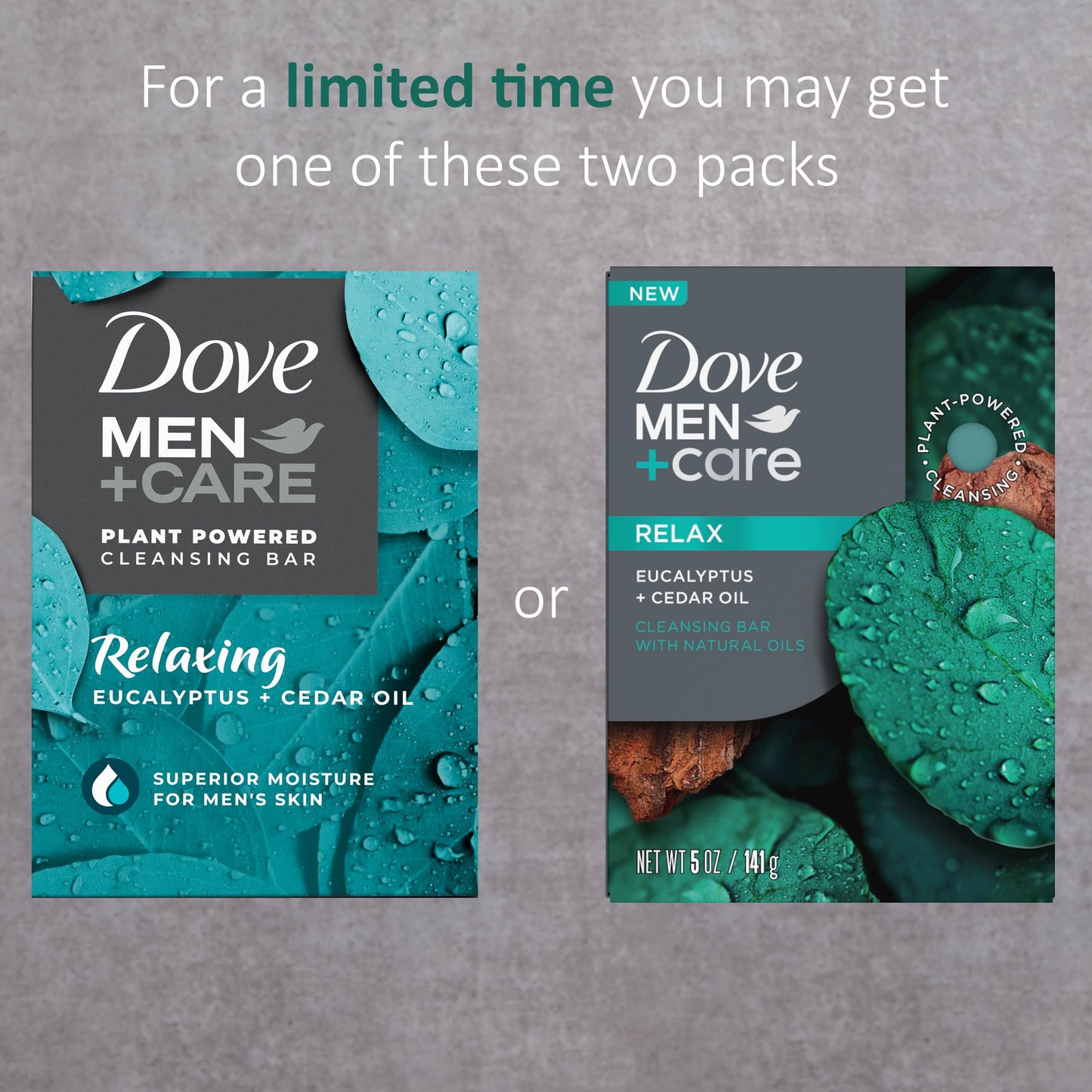 DOVE MEN + CARE Plant-Based with Eucalyptus and Moisture for men`s skin, 5 Ounce (pack of 4) Beauty & Personal Care DOVE MEN + CARE
