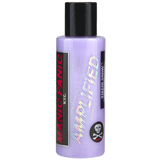 MANIC PANIC Virgin Snow Blonde Toner - Amplified - Semi-Permanent Blue-Tinted Toner for Blondes or Bleached Hair - Removes Brassiness (4oz) Beauty & Personal Care MANIC PANIC