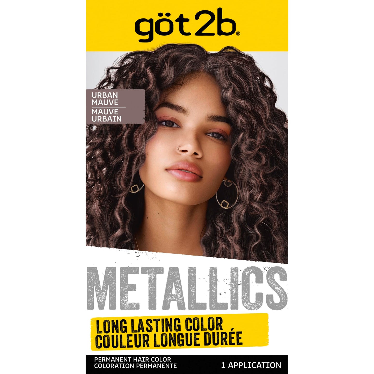 Schwarzkopf Got2b Metallics Permanent Hair Color, M83 Urban Mauve Beauty & Personal Care Got2B