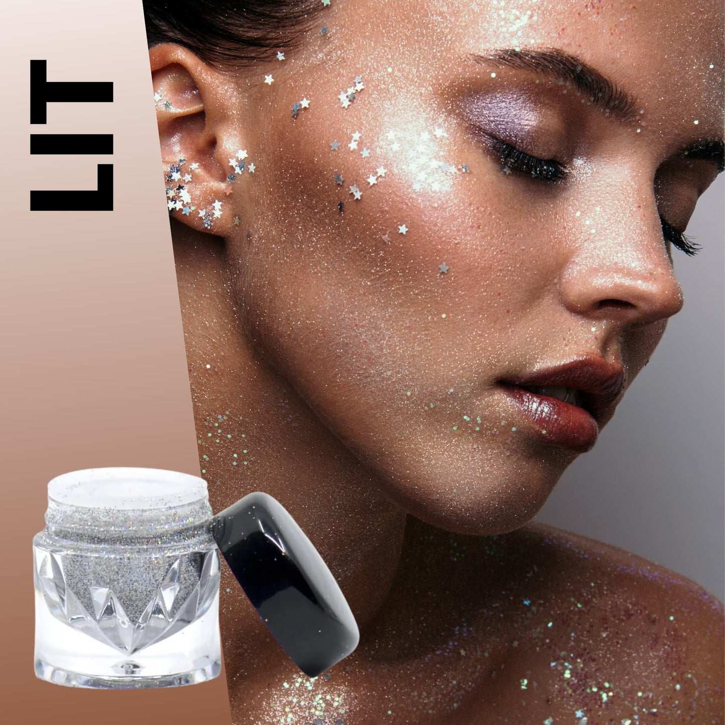 Poise Makeup Body and Facial Glitter | Extra-fine Cosmetic-Grade Glitters to Add Texture, Glam and Glitz, Safe for Face Eyes Lips and Hair Beauty & Personal Care POISE INT'L BEVERLY HILLS