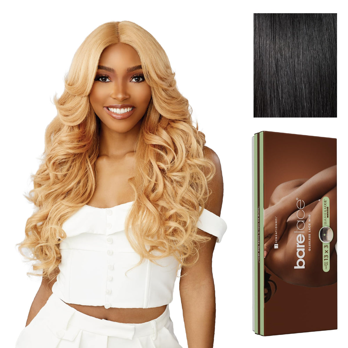 Sensationnel Bare Lace 13x3 Lacewig - Unit 1