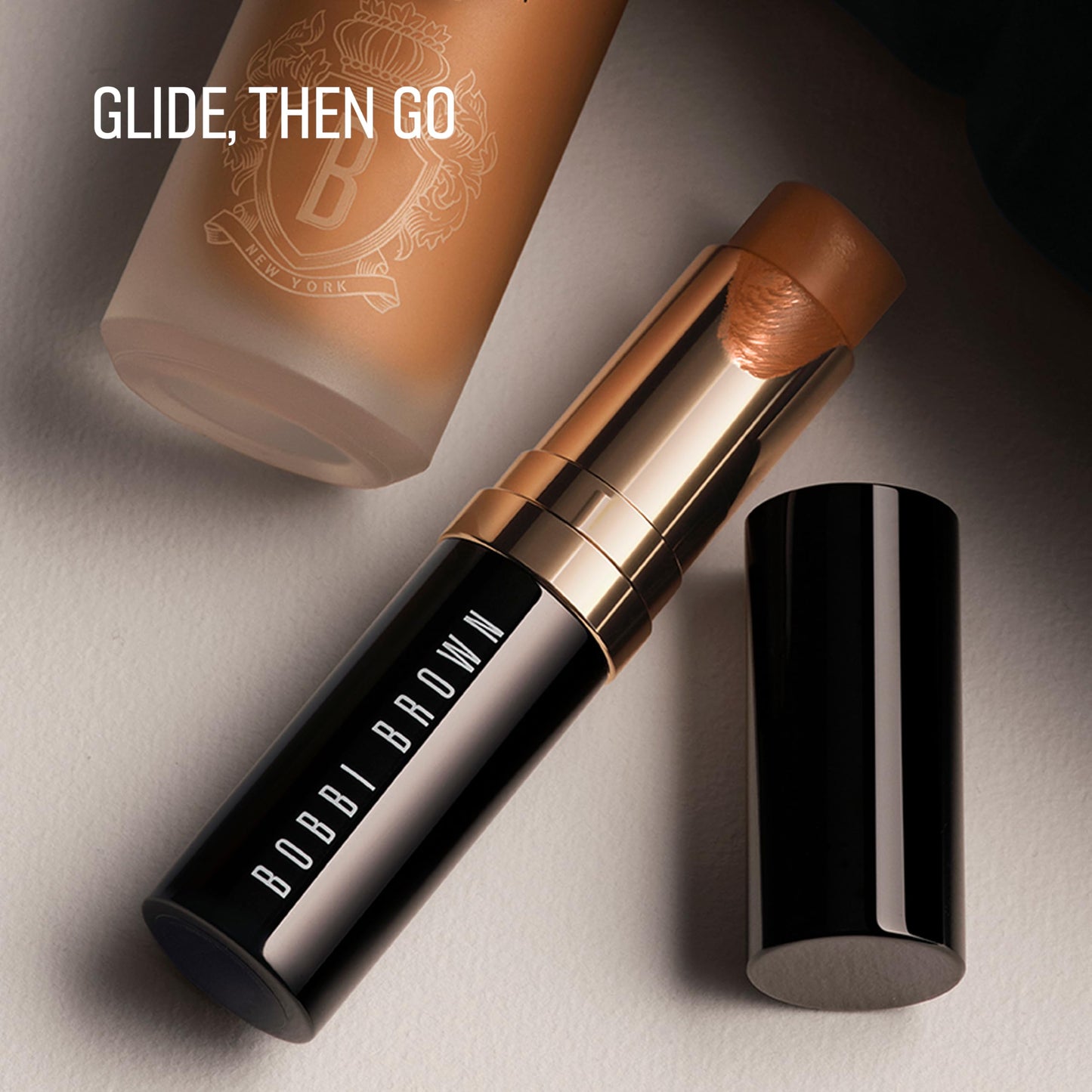 Bobbi Brown Skin Foundation Stick | Portable & Creamy with Medium-to-Full Coverage for Even-Toned Skin, 0.31 Ounce, Neutral Golden N-070 Beauty & Personal Care Bobbi Brown