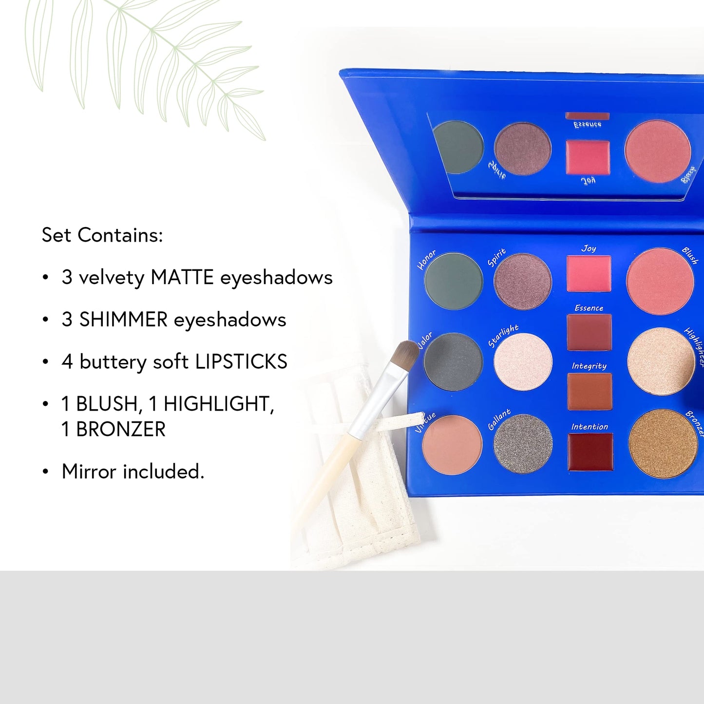 Honeybee Gardens 'Resilience' All In One Makeup Palette | Vegan | Gluten Free | Cruelty Free Beauty & Personal Care Honeybee Gardens