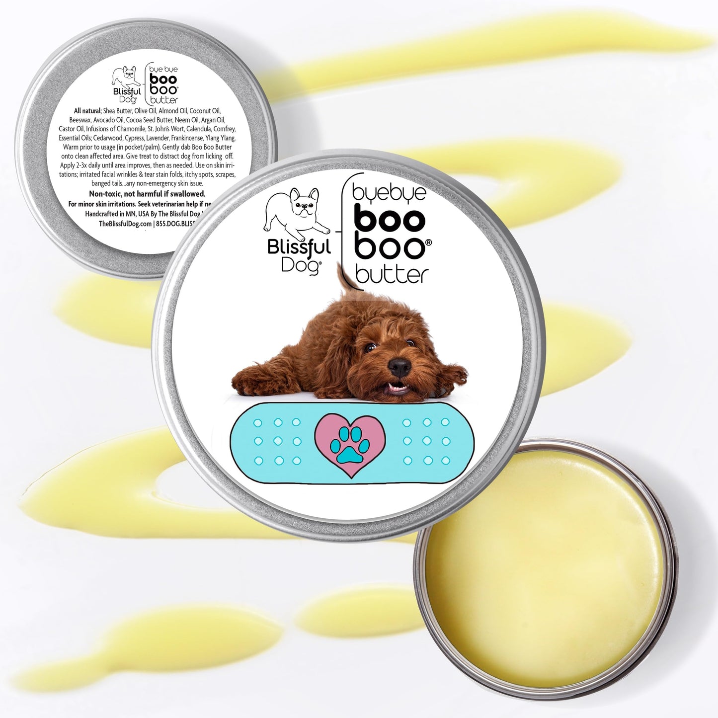 The Blissful Dog Labradoodle Boo Butter, 4 oz Beauty and Personal Care The Blissful Dog