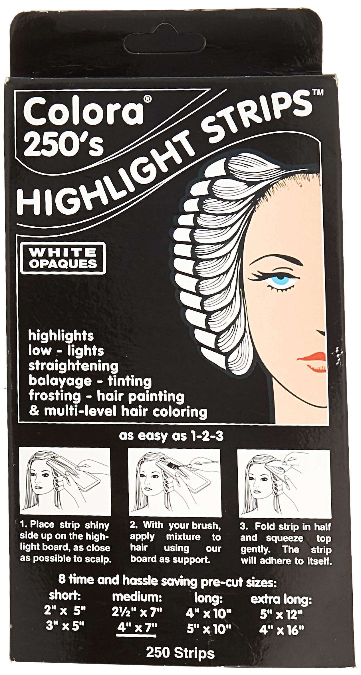 Colora 250 Highlight Strips 4x7 Beauty and Personal Care Colora