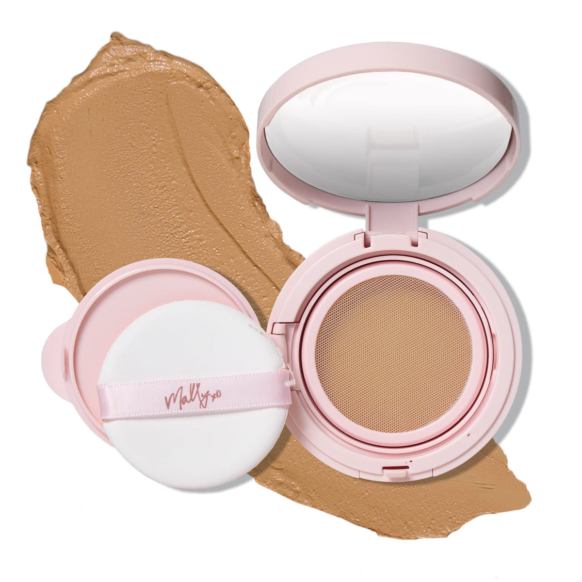 Mally Beauty Flawless Finish Transforming Effect Foundation - Tan - Full Coverage Cream Foundation - Breathable & Lightweight - Hydrating Formula with