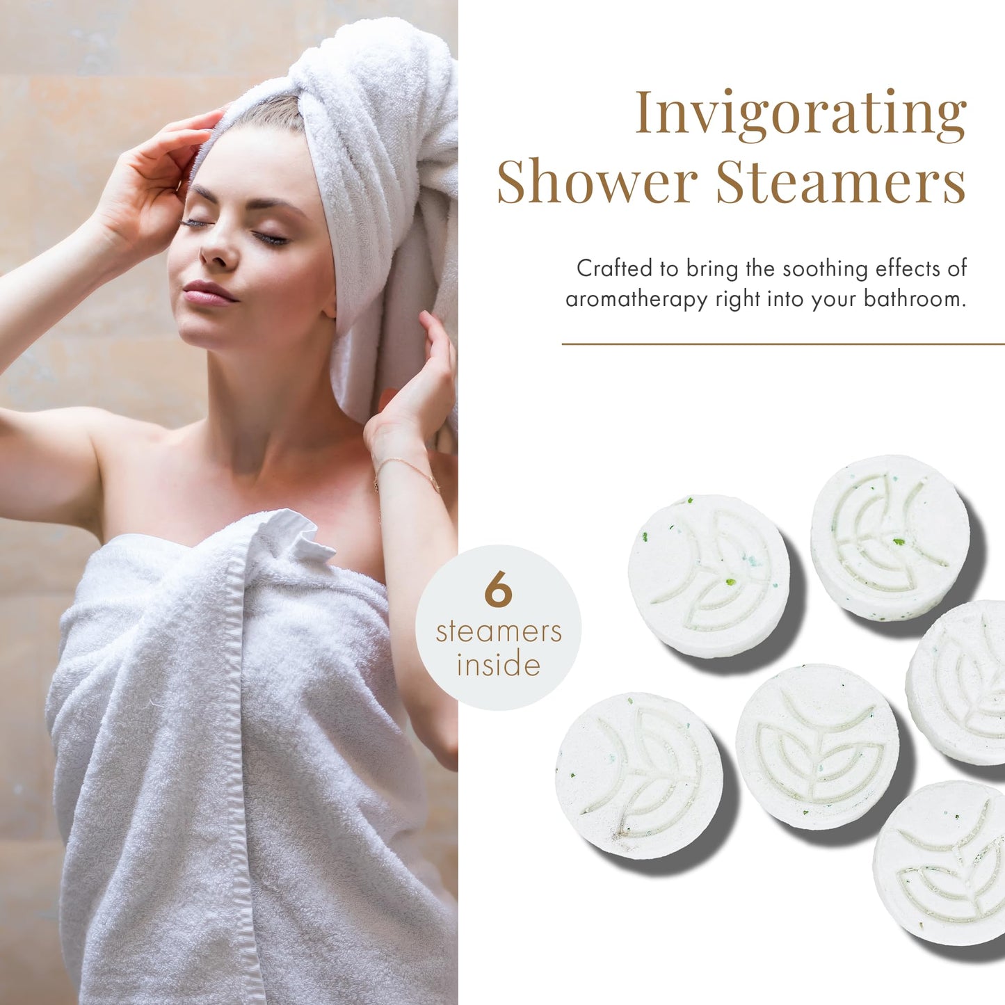Shower Steamers Aromatherapy - Made in USA with Natural Ingredients & Eucalyptus Essential Oil 12-Count (2-Pack) Beauty and Personal Care Exclusive Beauty
