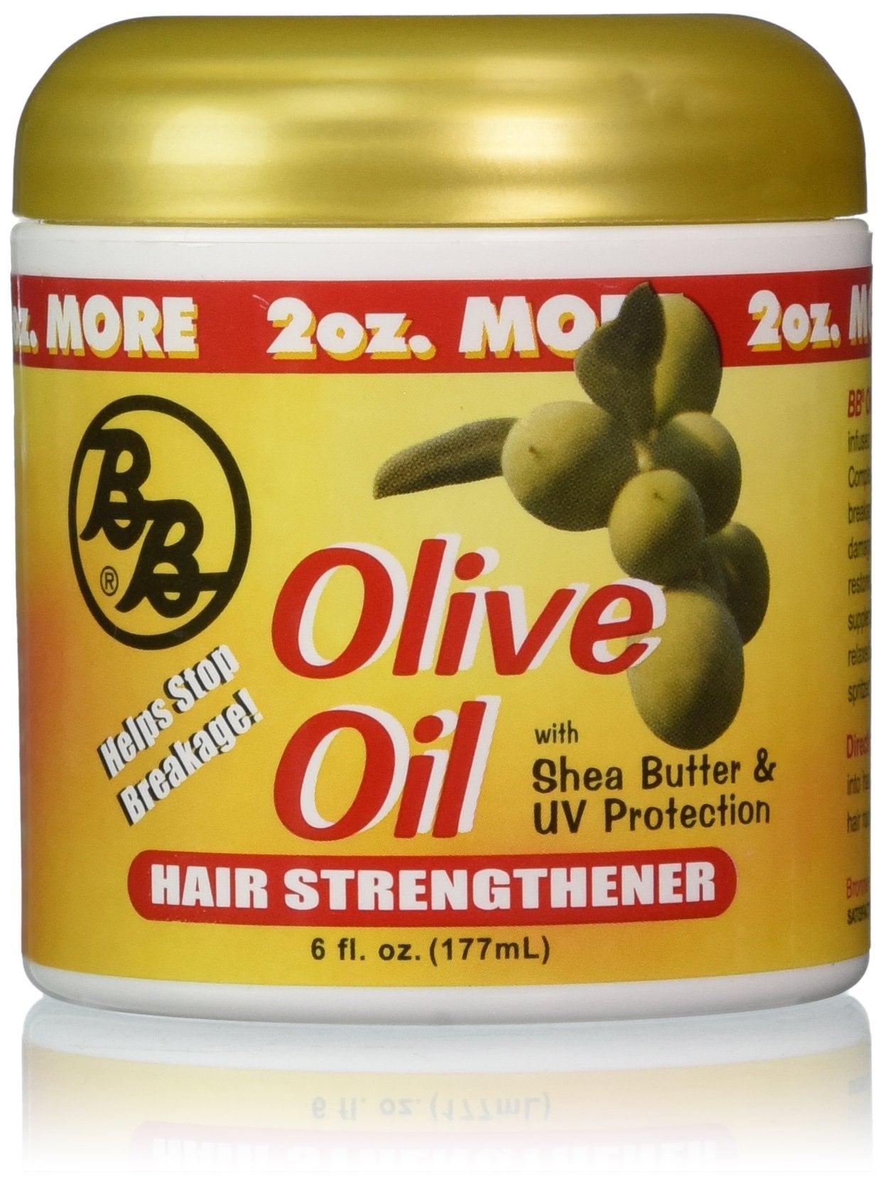 Bronner Brothers Olive Oil Hair Strengthener, 6 Ounce Beauty & Personal Care Bronner Bros