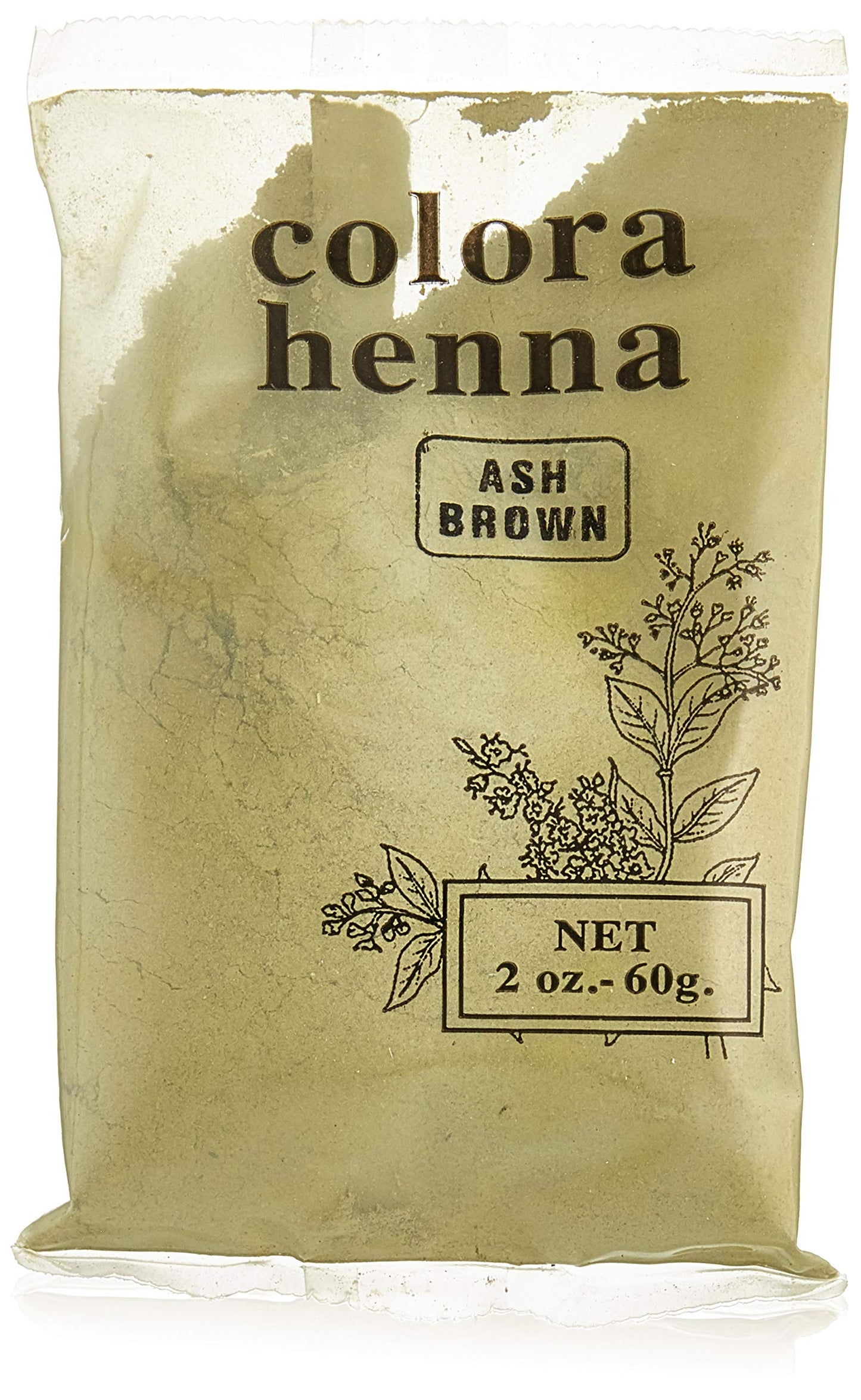 Colora Henna Powder Hair Color Ash Brown 2oz (3 Pack) Beauty & Personal Care Colora