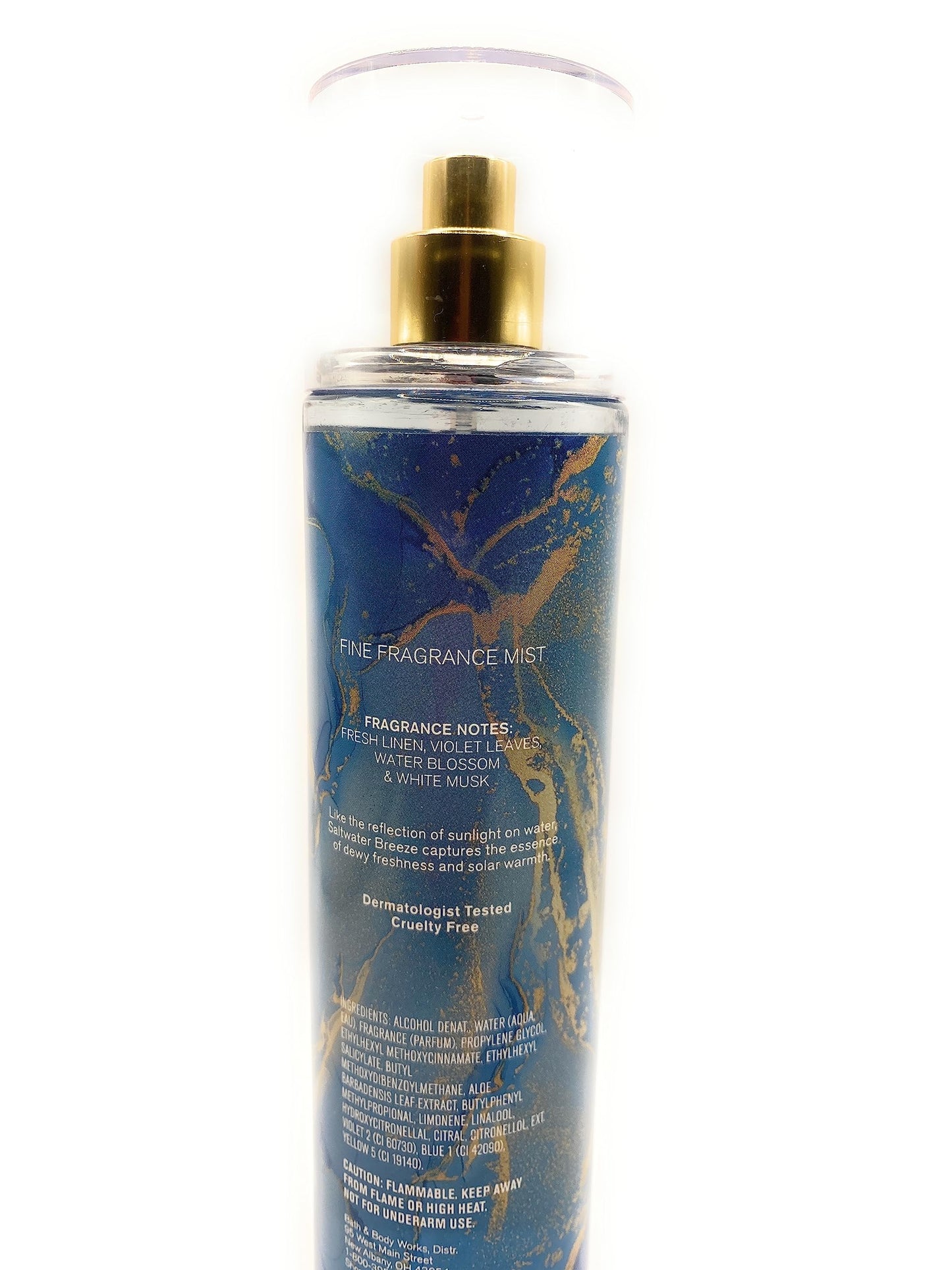 Bath & Body Works Saltwater Breeze Fine Fragrance Mist 8 Fluid Ounce Spray (Packaging As Pictured) Beauty & Personal Care Bath & Body Works