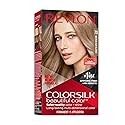 Revlon Colorsilk Beautiful Color Permanent Hair Color, Long-Lasting High-Definition Color, Shine & Silky Softness with 100% Gray Coverage, Ammonia Beauty & Personal Care REVLON